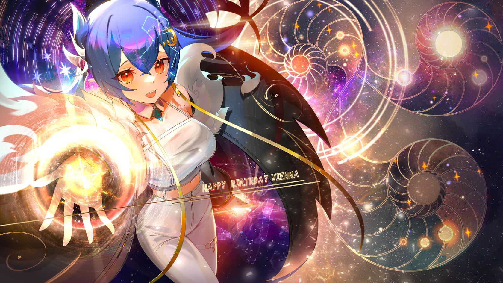 Commissioned for Vienna's Birthday