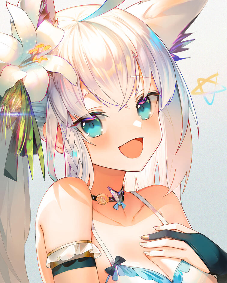 Shirakami Fubuki Swimsuit Shirakami Fubuki Swimsuit