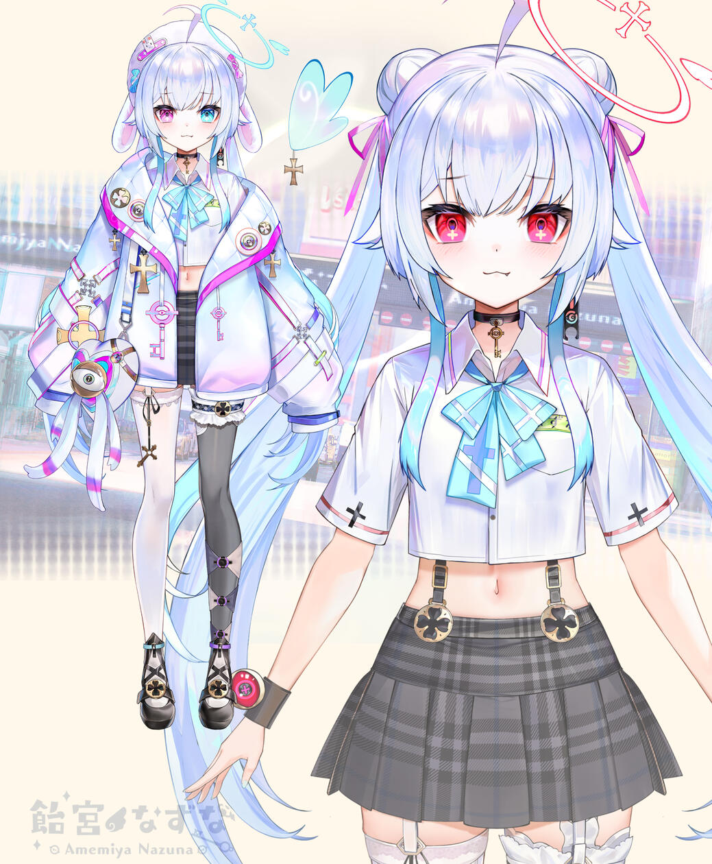 Amemiya Nazuna Yume Kawaii Outfit Model