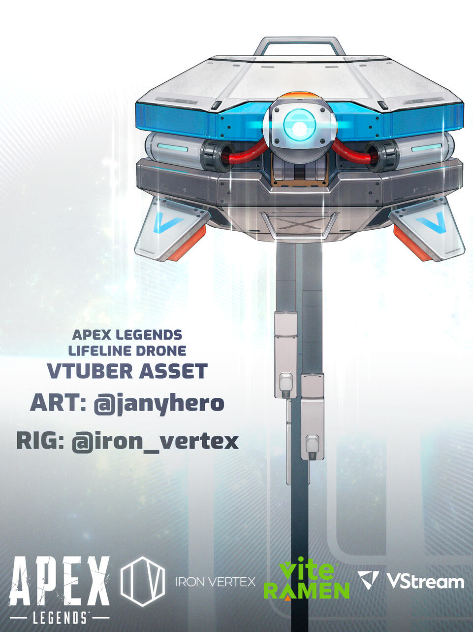Apex Legends Lifeline Drone Asset Apex Legends Lifeline Drone Asset