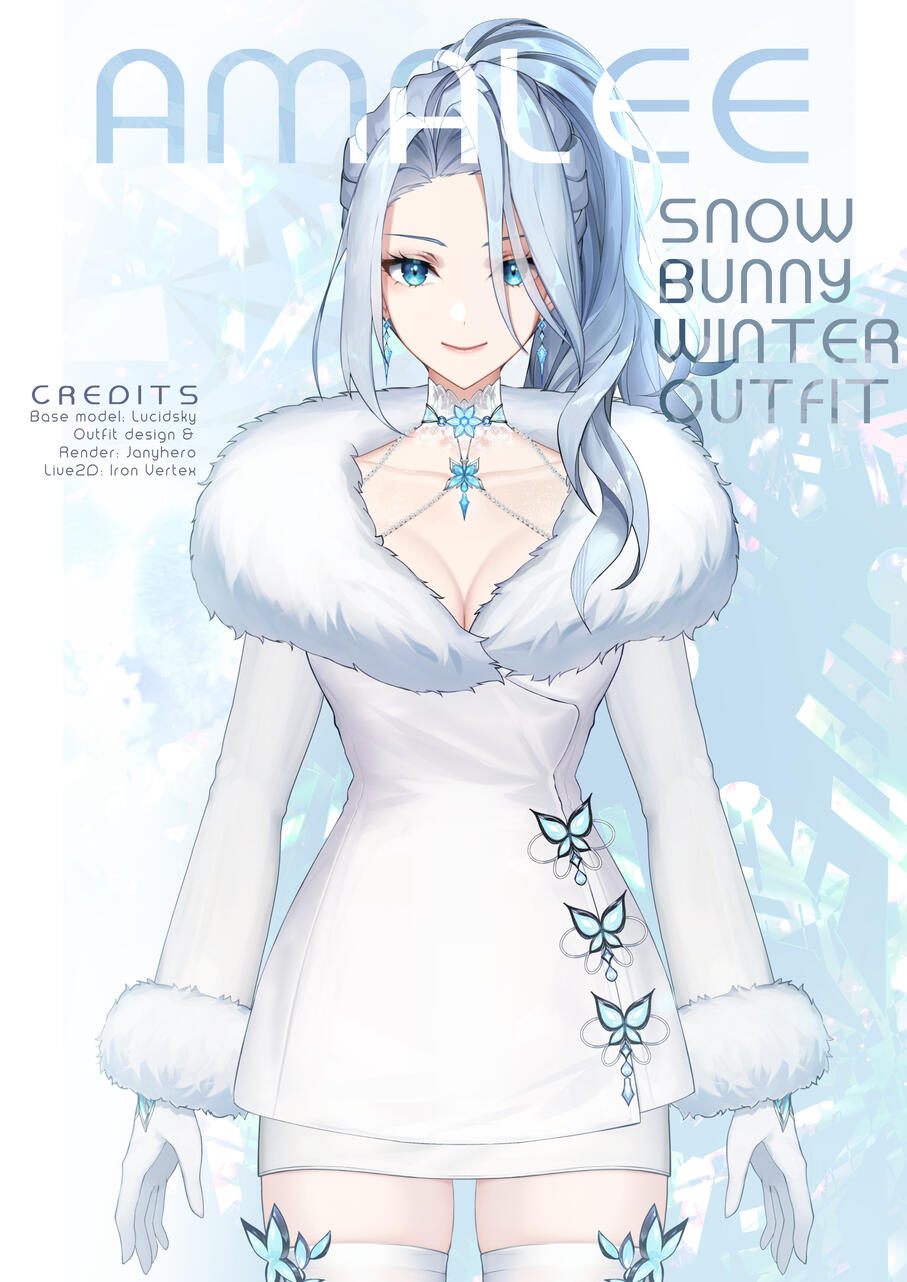 Amalee Snow Bunny Winter Outfit